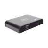 Divisor (Splitter) HDMI 4K de 1 Entrada a 2 Salidas (Simultaneas) / Soporta 4K×2K / Ajuste de resoluciones EDID / HDR / HDMI 2.0 / HDCP 2.2 / Soporta formatos de Audio Dolby Digital / Longitud del cable de entrada y salida ≤10m.