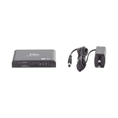 Divisor (Splitter) HDMI 4K de 1 Entrada a 2 Salidas (Simultaneas) / Soporta 4K×2K / Ajuste de resoluciones EDID / HDR / HDMI 2.0 / HDCP 2.2 / Soporta formatos de Audio Dolby Digital / Longitud del cable de entrada y salida ≤10m.