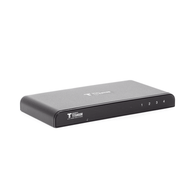 Divisor (Splitter) HDMI 4K de 1 Entrada a 4 Salidas (Simultaneas) / Soporta 4K×2K / Soporta hasta 4 equipos con conexión en Cascada / HDMI 3D / HDR / HDMI 1.4 / HDCP 1.4 / Audio PCM / Longitud del cable de entrada ≤30m y salida ≤25m.
