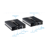 Kit extensor KVM ( Teclado, video, Mouse ) HDMI 1080P @ 60 Hz, 60 metros con cable CAT5e/6 Kit extensor KVM ( Teclado, video, Mouse ) HDMI 1080P @ 60 Hz, 60 metros con cable CAT5e/6