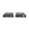 Kit extensor KVM (HDMI y USB) hasta 120 metros / Resolución 1080P @ 60 Hz/ Soporta Cables de red STP y UTP CAT5/5E/6 / HDMI 1.3 / HDCP 1.2 / PCM / Transmite el Video, Mouse, Teclado y Controla tu DVR vía USB a distancia Kit extensor KVM (HDMI y USB) hasta 120 metros / Resolución 1080P @ 60 Hz/ Soporta Cables de red STP y UTP CAT5/5E/6 / HDMI 1.3 / HDCP 1.2 / PCM / Transmite el Video, Mouse, Teclado y Controla tu DVR vía USB a distancia