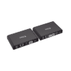 Kit Extensor HDMI para distancias de 120 metros / Resolución 1080P a 60Hz / Cat 6 / Soporta conexión Uno a Uno y Uno a Muchos / Soporta hasta 253 Rx / Salida Loop / Baja Latencia / Uso 24/7 / Soporta HDbitT / Compatible con Switch Gigabit