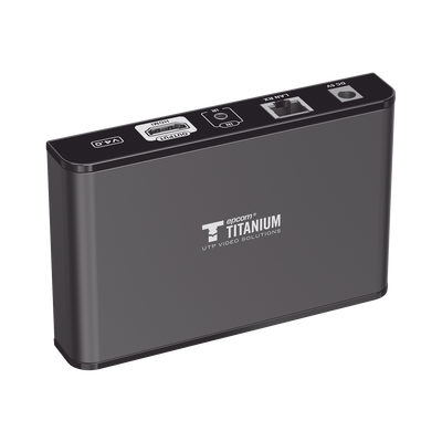 Receptor Compatible para Kits TT-383PRO4.0 / Resolución 1080P@60Hz / Cat 5e/6 / Distancia de 120 m / Control IR / Protocolo HDbitT / Compatible con Switch Gigabit . Receptor Compatible para Kits TT-383PRO4.0 / Resolución 1080P@60Hz / Cat 5e/6 / Distancia de 120 m / Control IR / Protocolo HDbitT / Compatible con Switch Gigabit .