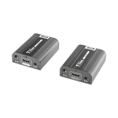 Kit Extensor HDMI para distancias de 30 metros / Resolución 4K x 2K@ 30 Hz/ Cat 6, 6a y 7 / HDCP2.2 / HDMI 2.0 / Soporta PCM, HDbitT / Soporta control remoto del equipo fuente. Kit Extensor HDMI para distancias de 30 metros / Resolución 4K x 2K@ 30 Hz/ Cat 6, 6a y 7 / HDCP2.2 / HDMI 2.0 / Soporta PCM, HDbitT / Soporta control remoto del equipo fuente.