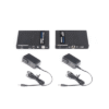 Kit extensor KVM (HDMI y USB) hasta 70 metros / Resolución 4K @ 60 Hz/ Cat 6, 6a y 7 / IPCOLOR / CERO LATENCIA / HDR10 / Salida Loop / Puerto S/PDIF / Uso 24/7 / Transmite el Video y Controla tu DVR vía USB a distancia. Kit extensor KVM (HDMI y USB) hasta 70 metros | Resolución 4K @ 60 Hz | Cat 6, 6a y 7 | IPCOLOR | CERO LATENCIA | HDR10 | Salida Loop | Puerto S/PDIF | Uso 24/7 | Transmite el Video y Controla tu DVR vía USB a distancia.