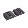 Kit Extensor HDMI para distancias de 120 metros / Resolución 4K @ 30Hz / Cat 6 / Soporta conexión Uno a Uno y Uno a Muchos / Soporta hasta 253 Rx / Baja Latencia / Uso 24/7 / Soporta HDbitT / Compatible con Switch Gigabit Kit Extensor HDMI para distancias de 120 metros / Resolución 4K @ 30Hz / Cat 6 / Soporta conexión Uno a Uno y Uno a Muchos / Soporta hasta 253 Rx / Baja Latencia / Uso 24/7 / Soporta HDbitT / Compatible con Switch Gigabit