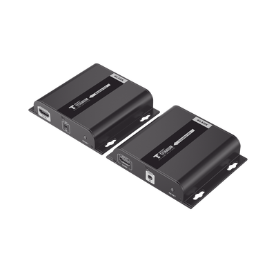 Kit Extensor HDMI para distancias de 120 metros / Resolución 4K @ 30Hz / Cat 6 / Soporta conexión Uno a Uno y Uno a Muchos / Soporta hasta 253 Rx / Baja Latencia / Uso 24/7 / Soporta HDbitT / Compatible con Switch Gigabit Kit Extensor HDMI para distancias de 120 metros / Resolución 4K @ 30Hz / Cat 6 / Soporta conexión Uno a Uno y Uno a Muchos / Soporta hasta 253 Rx / Baja Latencia / Uso 24/7 / Soporta HDbitT / Compatible con Switch Gigabit