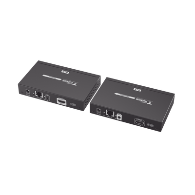Kit Extensor MATRICIAL HDMI para distancias de 120 metros / Resolución 4K @ 30Hz / Cat6 / Soporta 100 TX de entrada e Ilimitados RX en la salida / Control por PC, Control Remoto y Botón / Compatible con Switch IGMP. Kit Extensor MATRICIAL HDMI para distancias de 120 metros / Resolución 4K @ 30Hz / Cat6 / Soporta 100 TX de entrada e Ilimitados RX en la salida / Control por PC, Control Remoto y Botón / Compatible con Switch IGMP.