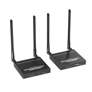 Kit Extensor Inalámbrico | 4K@60Hz | Transmisión hasta 50m | Transferencia IR | Emparejamiento SSID Kit Extensor Inalámbrico | 4K@60Hz | Transmisión hasta 50m | Transferencia IR | Emparejamiento SSID