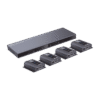 MATRICIAL Y EXTENSOR DE VIDEO HDMI 4 x 4 / 4 Entradas HDMI / 4 Salidas HDMI Loop / 4 Salidas RJ45 para Extender la señal 40 metros por salida / 1080 @ 60Hz / Conmutación por RS232, Control Remoto o Ethernet.