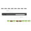 MATRICIAL DE VIDEO HDMI 8 x 8 / 8 Entradas y 8 Salidas en HDMI / 4K @ 30Hz / 10.2 Gbps / HDMI 1.4 / HDCP 1.4 / 3D / Conmutación por Botón, RS232 o Control Remoto / IDEAL PARA CENTROS DE MONITOREO, COMPARACION Y ANALISIS.