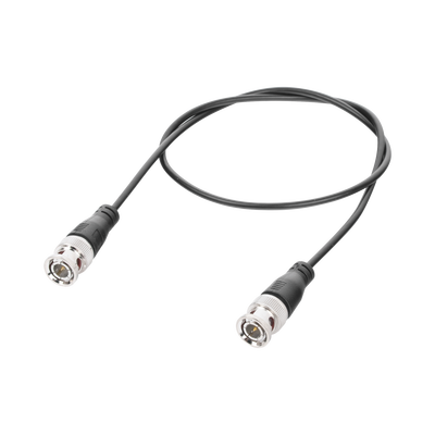 Cable Coaxial Armado con Conector BNC (Video) / Longitud de 1.5 mts / Optimizado para Cámaras 4K / Uso en Interior Cable Coaxial Armado con Conector BNC (Video) / Longitud de 1.5 mts / Optimizado para Cámaras 4K / Uso en Interior
