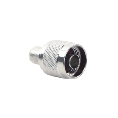 Conector N Macho para 75 Ohm de Anillo Plegable para cable RG-11, Niquel /Oro /Teflón. Conector N Macho para 75 Ohm de Anillo Plegable para cable RG-11, Niquel /Oro /Teflón.