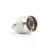 Conector N Macho para 75 Ohm de Anillo Plegable para cable RG-59, Niquel/ Oro /Teflón.