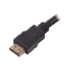 Cable HDMI de 1 Metro (High Speed) / Resolución 4K / Soporta Canal de Retorno de Audio (ARC)/ Soporta 3D / Blindado para Reducir Interferencia / Chapado en Oro / Alta Resistencia y Durabilidad.