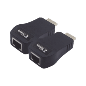 Kit Extensor 25m convertidor Señal HDMI a UTP (Cat5e/Cat 6) / Calidad PREMIUM Kit Extensor 25m convertidor Señal HDMI a UTP (Cat5e/Cat 6) / Calidad PREMIUM