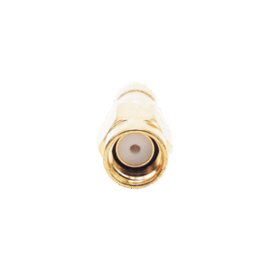 Conector SMA Macho Inverso de Anillo Plegable para Cables RG-8/X, LMR-240, 9258, Oro/ Oro/ Teflón.â€‹
