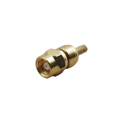 Conector SMC Macho de Anillo Plegable para cables RG-58/U LMR-195, RG-142/U. Conector SMC Macho de Anillo Plegable para cables RG-58/U LMR-195, RG-142/U.