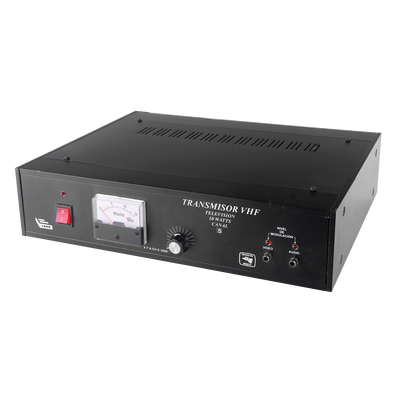 TRANSMISOR DE TELEVISION TV10B/5, CANAL 5 y 10 W de Potencia.