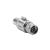 Protector de Línea Coaxial, tipo tubo de gas y paso de C.D., para 0-2.5 GHz, 750W y 0.2 dB de Perdida por Inserción