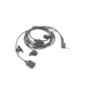 Micrófono - audífono de alta tecnología para Kenwood TK3230/3000/3402/3312/3360/3170,NX240/340/220/320/420/ TKD240/340