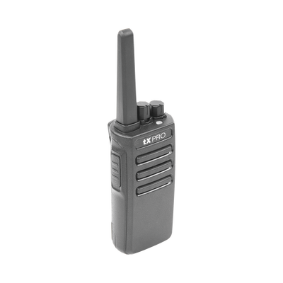 Radio Portátil UHF, 5W de Potencia, Scrambler de Voz, Alta Cobertura, 400-470 MHz, 16 canales preconfigurados