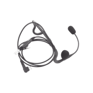 Diadema por detrás de la cabeza con boom flexible para radios TC-500/ 518/ 600/ 610/ 700 y para Modelos GP300/ SP-50/ P1225/ PRO3150/ MAG ONE/ EP450/ EP350