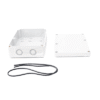 Gabinete Plástico para Exterior (IP65) de 180 x 125 x 57 mm Cierre por Tornillos.