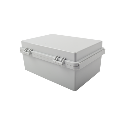 Gabinete Plástico para Exterior (IP65) de 150 x 220 x 105 mm Cierre por Broche.