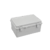 Gabinete Plástico para Exterior (IP65) de 150 x 220 x 105 mm Cierre por Broche.