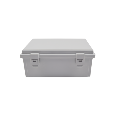 Gabinete Plástico para Exterior IP65 de 170 x 251 x 101 mm Cierre por Broche.