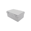Gabinete Plástico para Exterior IP65 de 170 x 251 x 101 mm Cierre por Broche.