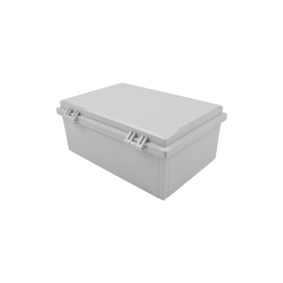 Gabinete Plástico para Exterior IP65 de 170 x 251 x 101 mm Cierre por Broche.