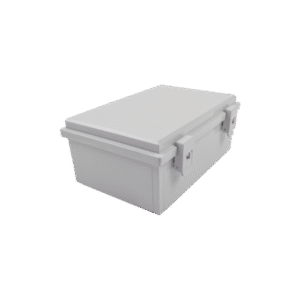 Gabinete Plástico para Exterior IP65 de 170 x 251 x 101 mm Cierre por Broche.