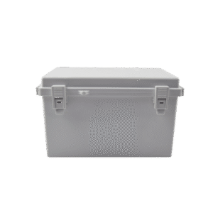 Gabinete Plástico para Exterior (IP65) de 185 x 285 x 180 mm Cierre por Broche.