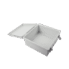 Gabinete Plástico para Exterior (IP65) de 285 x 285 x 155 mm Cierre por Broche.