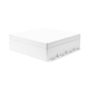 Gabinete Plástico para Exterior (IP65) de 300 x 300 x 90 mm Cierre por Tornillos.