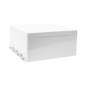 Gabinete Plástico para Exterior (IP65) de 300 x 300 x 150 mm Cierre por Tornillos.