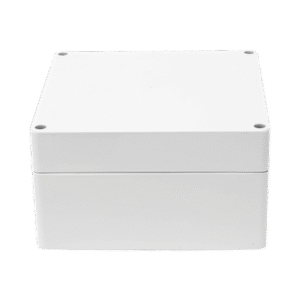 Gabinete Plástico para Exterior (IP65) de 160 x 160 x 90 mm Cierre por Tornillos.