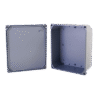 Gabinete de Aluminio para Exterior (IP66) de 252 x 215 x 91 mm Cierre por Tornillos.