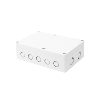 Gabinete Plástico para Exterior (IP65) de 180 x 125 x 57 mm Cierre por Tornillos.