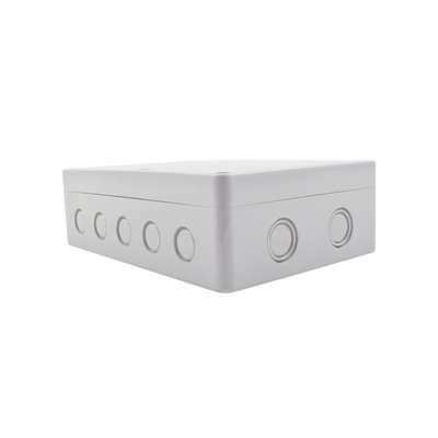 Gabinete Plástico para Exterior (IP65) de 180 x 125 x 57 mm Cierre por Tornillos.
