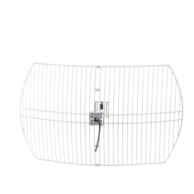 Antena Rejilla direccional, Ganancia 24 dBi, Dimensiones (90 x 60 x 38 cm), rango de frecuencia (2300-2500 MHz). Antena Rejilla direccional, Ganancia 24 dBi, Dimensiones (90 x 60 x 38 cm), rango de frecuencia (2300-2500 MHz).