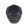 Conector Plástico Negro Tipo Glándula para Rosca NPT 1" Conector Plástico Negro Tipo Glándula para Rosca NPT 1"