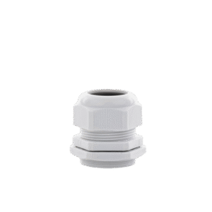 Conector Plástico Tipo Glándula para Cable de 30 a 38 mm de Diámetro.