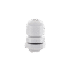 Conector Plástico Gris Tipo Glándula para Cable de 3.5 a 6 mm de Diámetro. Conector Plástico Gris Tipo Glándula para Cable de 3.5 a 6 mm de Diámetro.