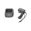 Cargador rápido de escritorio para baterias KNB45L, KNB63L y KNB-65L para Radios NX240/ NX340/ TKD240/ TKD340