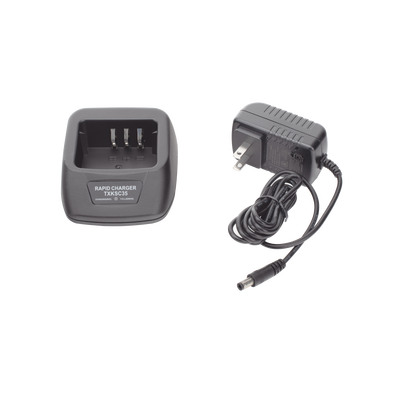Cargador rápido de escritorio para baterias KNB45L, KNB63L y KNB-65L para Radios NX240/ NX340/ TKD240/ TKD340