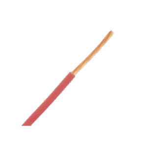 Bobina de 1,000 pies de Cable Automotriz TXL / Calibre 18 de color rojo / Conductor de Cobre Desnudo Trenzado / Aislamiento XLPE / 50 Voltios / Rango Temperatura 51-125°C / Cumple Ford y Chrysler