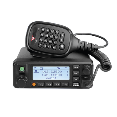 Radio Móvil Digital DMR Doble Banda 136-174 MHz en VHF y 400-480 MHz en UHF, Decodifica DTMF en Pantalla, Ideal para Radiobase